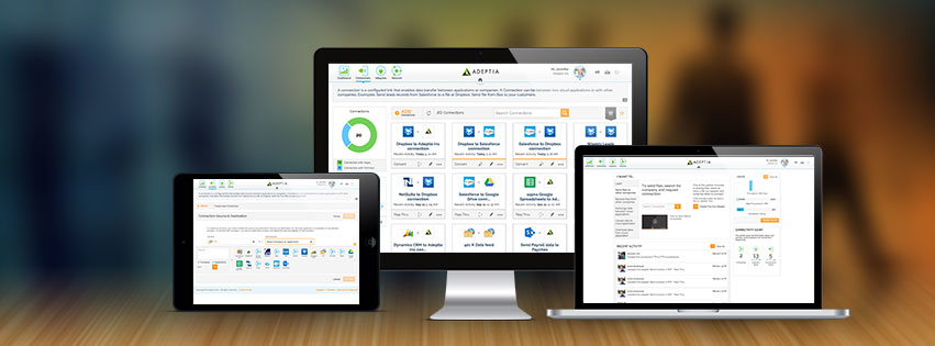 screenshot of Adeptia Connect